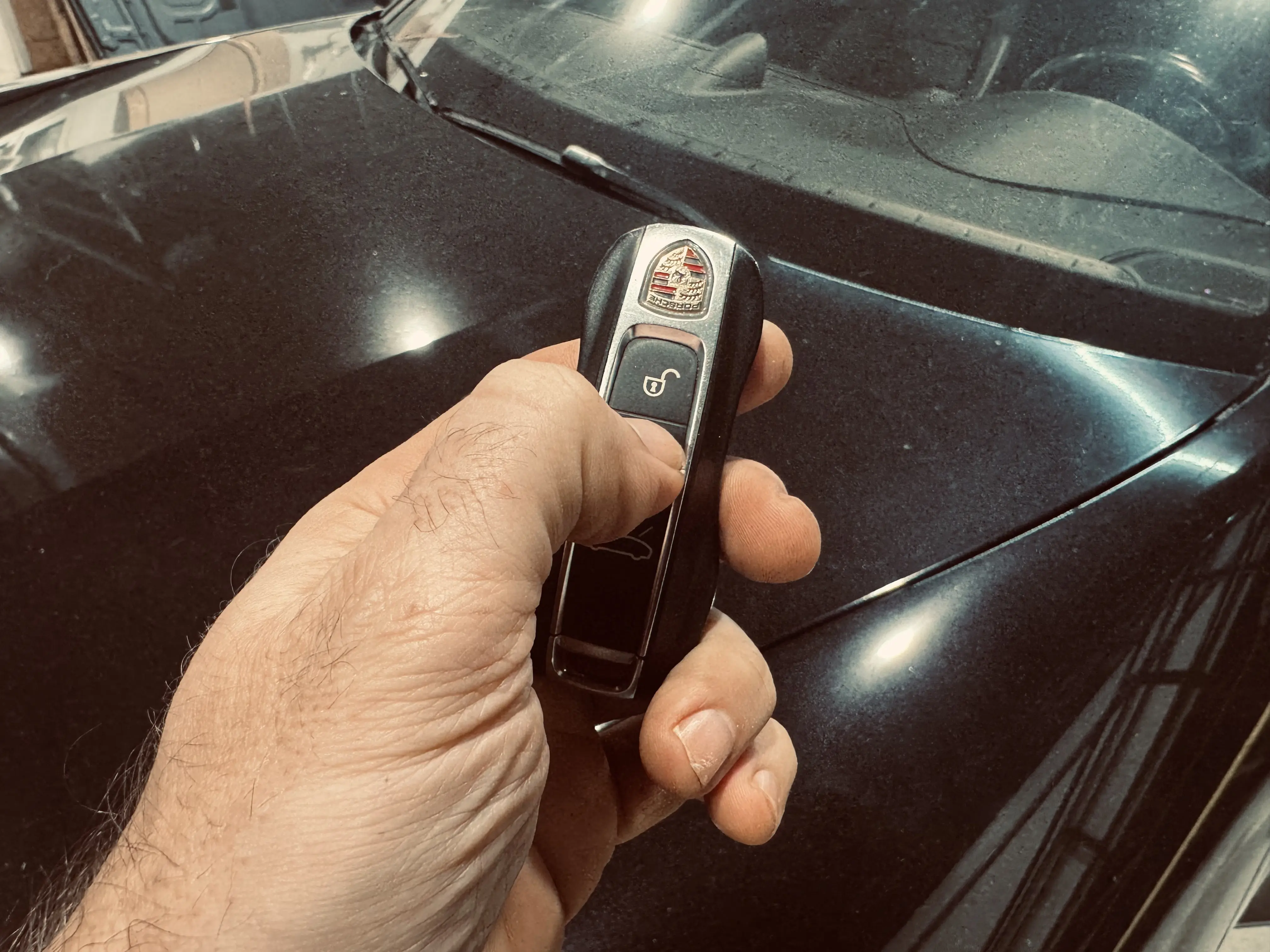 Factory key fob control