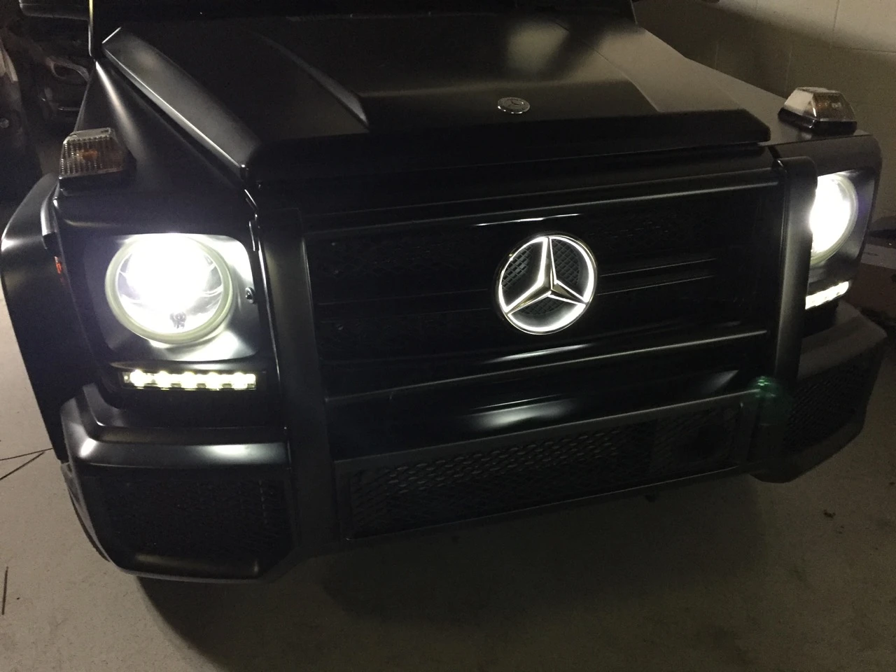 W463 light up star