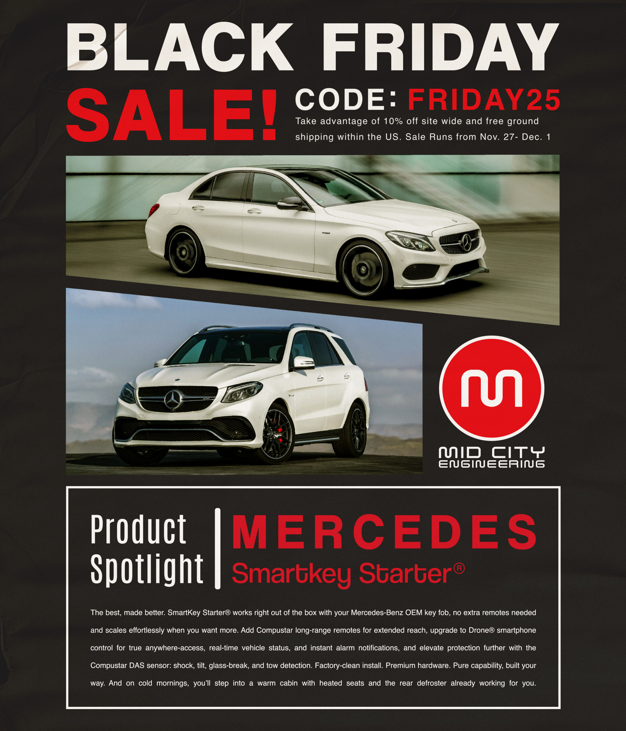 Black Friday Sale - Mid City Engineering